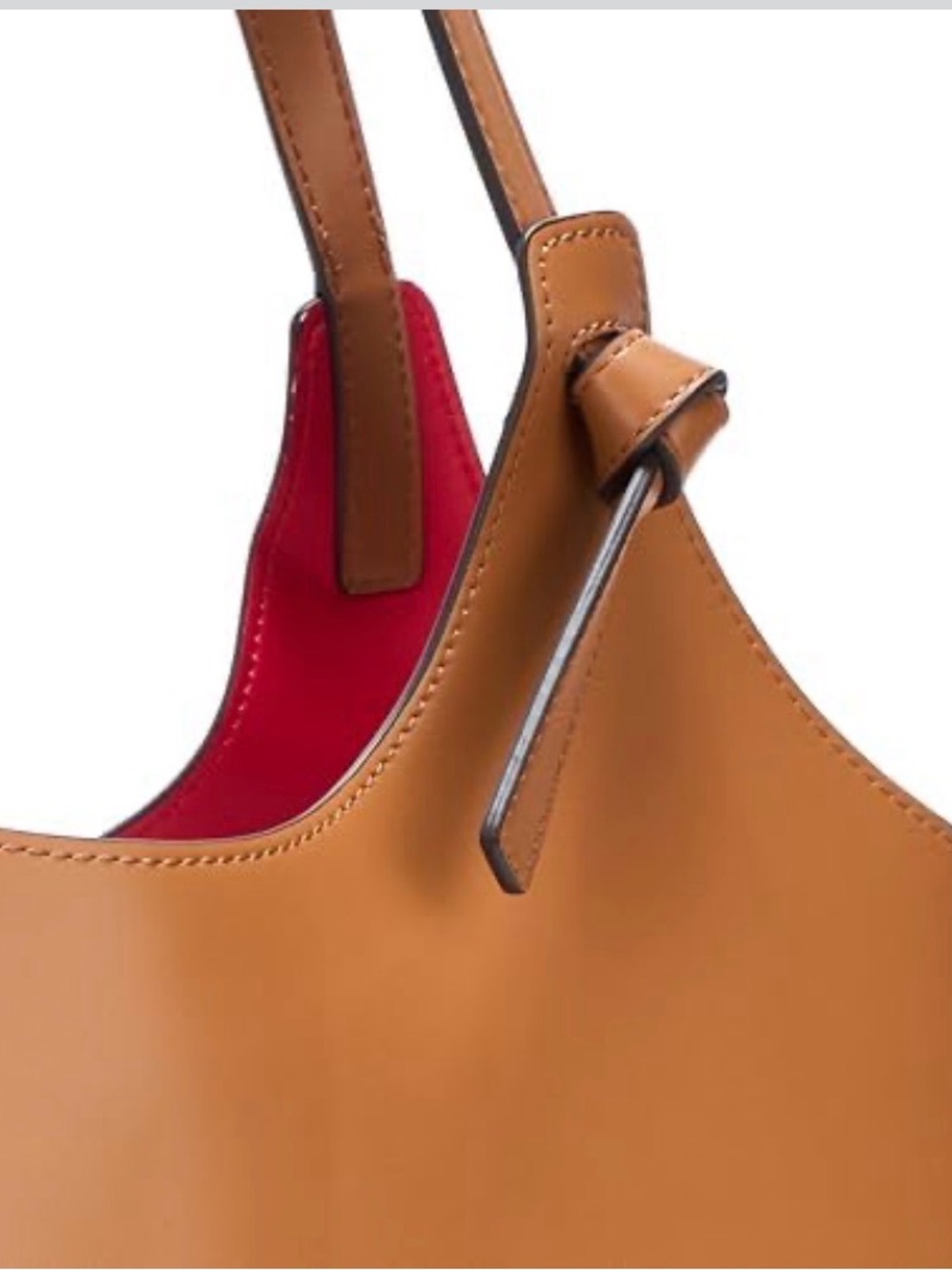 Halston Brooke Tote Bag Taupe Tote Bag - Picture 3 of 9